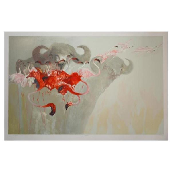 Edwin Salomon "Safari" Limited Edition Serigraph on Paper