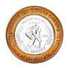 Image 2 : .999 Fine Silver Las Vegas Club $10 Limited Edition Gaming Token