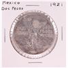Image 1 : 1921 Mexico Dos Pesos Silver Coin