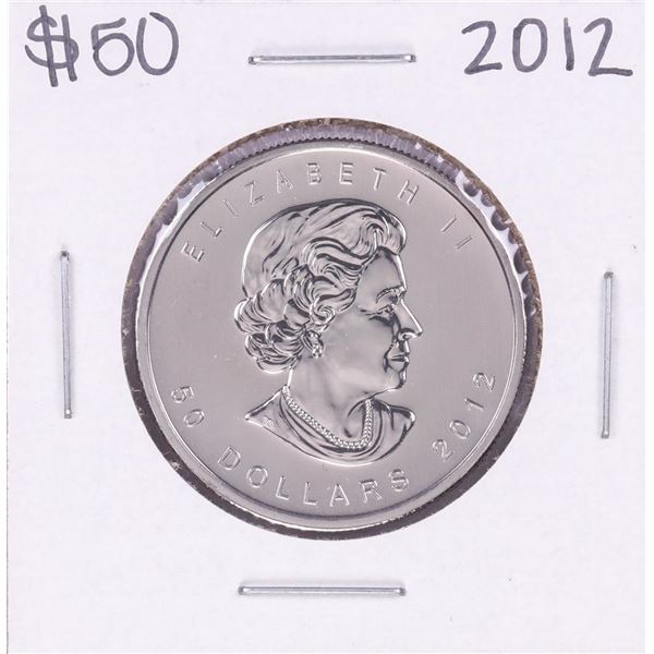 2012 $50 Canada 1oz. Platinum Maple Leaf Coin