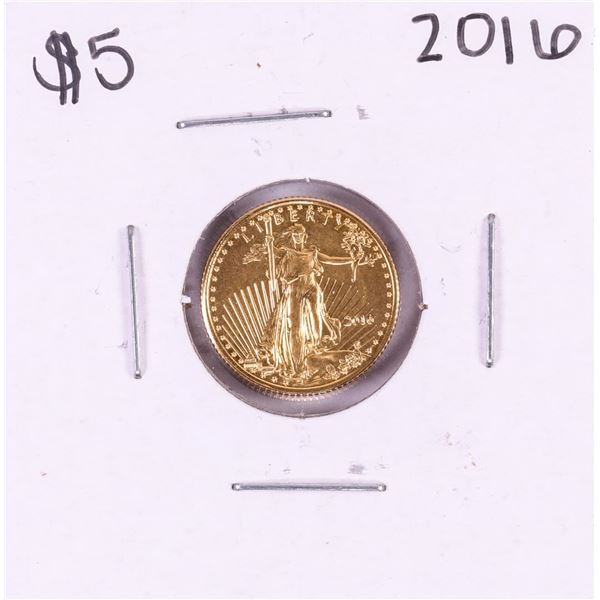 2016 $5 American Gold Eagle Coin