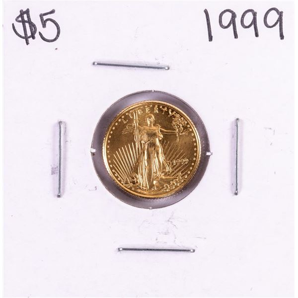 1999 $5 American Gold Eagle Coin