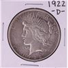 Image 1 : 1922-D $1 Peace Silver Dollar Coin