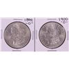 Image 1 : Lot of 1899-O & 1900-O $1 Morgan Silver Dollar Coins