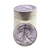 Image 1 : Roll of (20) Brilliant Uncirculated 1986 $1 American Silver Eagle Coins