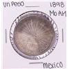 Image 1 : 1898 Mo AM Mexico Un Peso Silver Coin