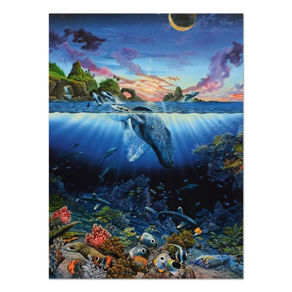 Robert Lyn Nelson "Three Worlds" Lithograph on Paper