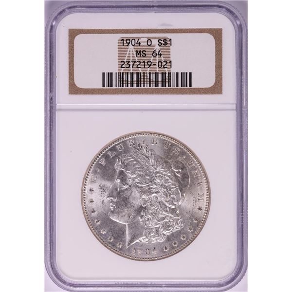 1904-O $1 Morgan Silver Dollar Coin NGC MS64