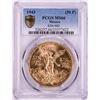Image 1 : 1943 Mexico 50 Pesos Gold Coin PCGS MS66