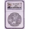 Image 1 : 2012 $1 American Silver Eagle Coin NGC MS70 First Releases
