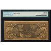 Image 2 : 1870 $20 First National Gold Bank, San Francisco CH# 1152 Note PMG Ch. Very Fine 35