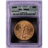 Image 1 : 1908 No Motto $20 St. Gaudens Double Eagle Gold Coin ICG MS62