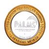 Image 2 : .999 Silver Palms Casino Las Vegas, NV $10 Casino Limited Edition Gaming Token