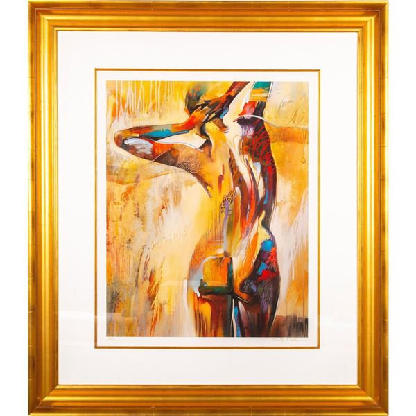 Timothy Parker Lithograph, Tensile 4/50 Signed