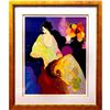 Image 2 : Itzchak Tarkay Serigraph Print, Lady In Yellow