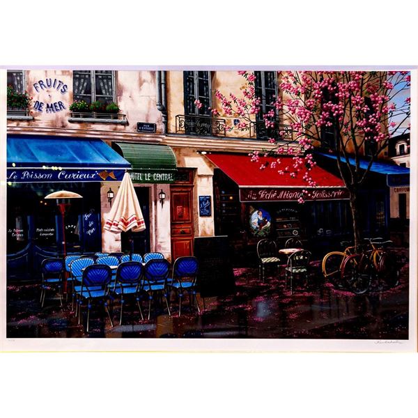 L. Kondakova Serigraph Print, Springtime In Paris