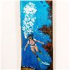 Image 4 : Rare Mal Flanders (1932- 2004) Driftwood Painting Snorkeling