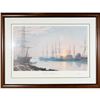 Image 2 : John Stobart Print, Sunrise Over Nantucket 1835
