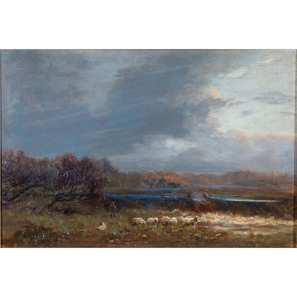 William J Hargreaves Painting, Winter