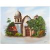 Image 1 : Framed, Oil on Canvas, Carmel Mission Painting
