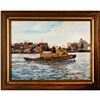 Image 2 : Framed, Herbert Weintraub, Steam Tugboat Riverfront City