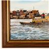 Image 3 : Framed, Herbert Weintraub, Steam Tugboat Riverfront City