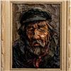 Image 3 : Framed Laszlo Kohanez Relief Sculpture, Sea Captain 3D