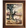 Image 2 : Framed T. Harvey Oil On Canvas, Dark Tree