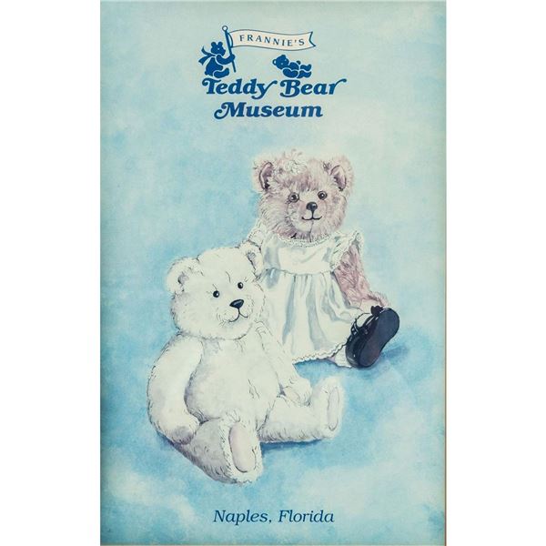 Framed Frannies Teddy Bear Museum Poster