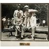 Image 1 : Framed Ron Watts Collection Golfing Photograph, Golfers