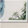 Image 3 : Framed Dan Mitra Color Engraving, Blue Parrot, Signed