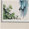 Image 4 : Framed Dan Mitra Color Engraving, Blue Parrot, Signed
