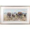 Image 1 : James Keirstead Elephants Striding Along to the Water Hole