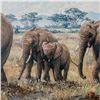 Image 6 : James Keirstead Elephants Striding Along to the Water Hole