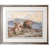 Image 1 : James Keirstead Lions Lookout, Signed Print 2/50