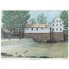 Image 1 : Framed James L. Wimsatt Lithograph, Green Brother's Mill