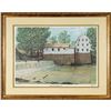 Image 2 : Framed James L. Wimsatt Lithograph, Green Brother's Mill