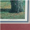 Image 4 : Framed Jim Harrison Colored Lithograph, Trees