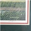 Image 3 : Framed Jim Harrison Lithograph, Wind In The Marsh