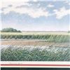 Image 5 : Framed Jim Harrison Lithograph, Wind In The Marsh