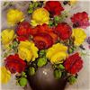 Image 5 : Framed, Large Giclee On Canvas, Flower Still Life, Signed