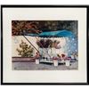 Image 2 : Framed, Photographic Art Print, Grove Flower Cart