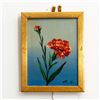 Image 5 : 2 Framed Vintage Floral Paintings, Signed