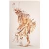 Image 1 : THE FEATHER DANCER ART PRINT BY DAVID RAMOS