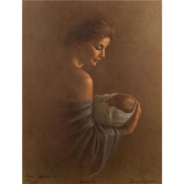 Framed Irene Spencer Lithograph, Miracle