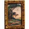 Image 2 : Framed Vintage Print, Pastoral Scene
