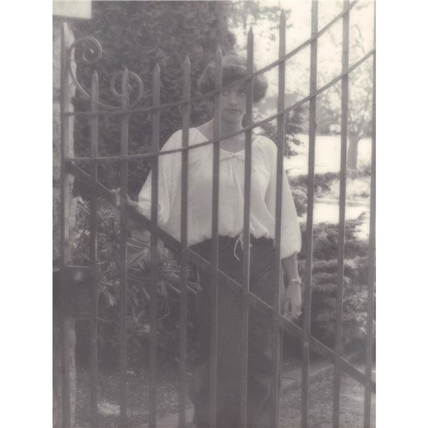 Gelatin Silver Print, Beauty Behind the Gate