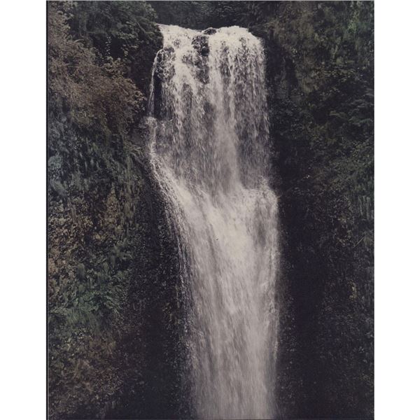 Gelatin Silver Print, Large Waterfall