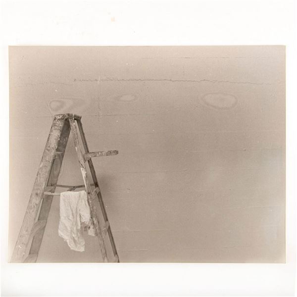 Gelatin Silver print, Lonely Ladder