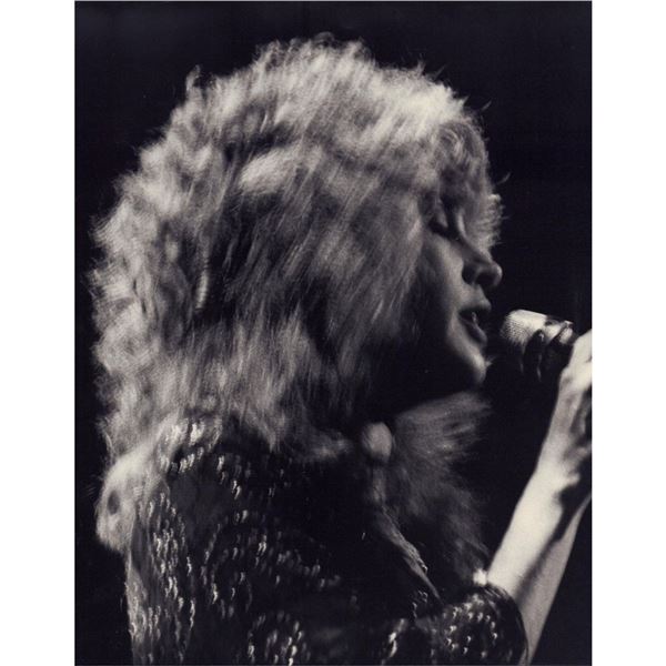 Gelatin Silver Print, Singer